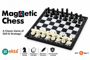 Ekta Magnetic Chess  Board (Foldable)